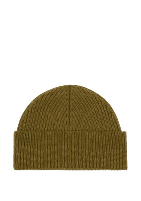 Berretto Ami De Coeur in verde Ami paris - unisex AMI PARIS | UBO0060182988